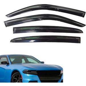 Window Visors Shade Sun Rain Wind Guards Deflectors Cover Acrylic Outside Replacement for 2011-2020
