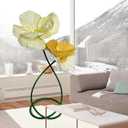 Yellow Champagne Gold White Flowers Decoration for Party