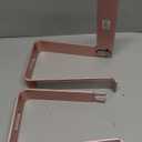 Aoviho Adjustable Tablet Stand for iPad - 360° Rotating Aluminum Desk Holder, Foldable Stable Stand for iPad Pro 12.9/11, Samsung Galaxy Tab, Home Office & Travel, Pink