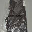 Women's Micro Flared Fleeced Sweatpants - Elastic Waist Drawstring, Warm Fleece for Winter Daily Wear (S)