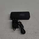 Peakeep Small Digital Alarm Clock Plug in for Bedrooms Bedside, Tiny Electric Clock Large Big Numbers Display with Battery Backup for Desk Table, 6 Dimmers, 5 Adjustable Alarm Volumes (Blue)