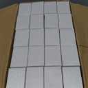 FindingKing 100 White Swirl Cotton Boxes Charm Jewelry Gift Displays 3.25"