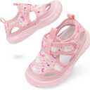 BARERUN Kids Water Shoes Boys Girls Barefoot Aqua Socks for Swim Surf Pool Beach Sport Lightweight Breathable Sandal Athletic Slip-On Sneaker for Toddler Outdoor Indoor (Horse)