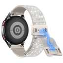 LETOID for Samsung Galaxy Watch Bands for Women, Bling Stretchy Nylon Strap Designed for Samsung Galaxy Watch 8/7/6/5/4/FE, Active 2 – Soft, Breathable, Adjustable, Glitter Elastic Wristband