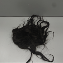 Alipis Natural Black Long Wavy Curly Wig Middle Part Heat Resistant for Women Cosplay Costume Halloween Party Dress-up with Realistic Soft Texture