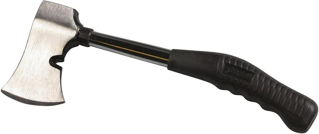 Coleman Camp Axe Rugged Outdoor Hatchet Dual-Use Splitting Wood and Hammering Stakes Durable Steel Head and Handle with Non-Slip Grip Ideal for Camping Survival Landscaping