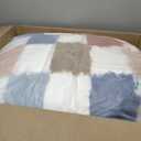 Checkered Area Rug 9x12 for Living Room Soft Fluffy Shag Carpet
Machine Washable, Non-Slip, Colorful, High Pile, Cozy for Bedroom, Kids Room, Nursery, Playroom, Classroom, Modern Decor