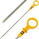 12610053 Engine Oil Dipstick Indicator, Compatible with Chevrolet GMC Cadillac Hummer Isuzu Engine Oil Fluid Level Dip Stick Replaces 8125748880 917-377