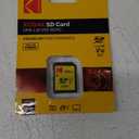 KODAK SDXC Card 128GB UHS-I U1 V10 Premium, up to 85MB/s Read Speed, for Full HD Video and High-Resolution Pictures, Compatible with SDXC Standard - EKMSD128GXC10K