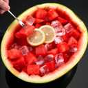 Watermelon Cutter Slicer Cut Watermelon Into Cubes Knife Melon Baller for Kitchen Gadgets Useful Cool Tool
