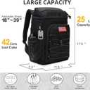 Portable Tactical Backpack Cooler, 25L Storage Long Hours Temperature Retention Outdoor Insulated Cooler Bag, Leakage-Proof Cooler Backpack for Hiking Picnic Camping Beach