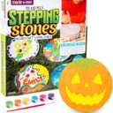 Made By Me Mix & Mold Your Own & Make 4 DIY Personalized Stepping Stones, Great Spring & Summer Weekend Activity, Perfect Keepsake, Birthday Party Idea for Kids Ages 5, 6, 7, 8, 9, Multicolor