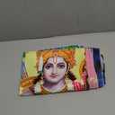 7x5ft Hindu Gods Backdrop, Indian Hindu Gods Photo Backdrop with Ram Sita Hanuman Ganesh & Marigold Puja Scenery, Indian Festival Party Decor Photo Booth Prop Wallpaper