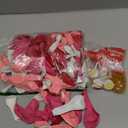 Red and Pink Latex Balloons, 50pcs 12 Inches Red White Pink Balloons with 1 Ribbon for Valentines, Wedding, Birthday Party Decorations