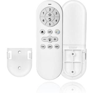 Replacement Remote Control Compatible with Amico 30", 42", 52" Ceiling Fan with Light, Remote Only, No Pairing Required