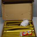 Wokceer Wedding Arch 7.2FT Round Backdrop Stand Gold Metal Circle Backdrop Stand Circle Balloon Arch Stand Frame for Birthday Party Bridal Shower Anniversary Ceremony Candy Tables Celebration