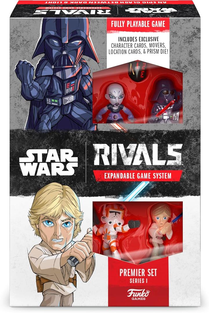 Funko Star Wars Rivals Expandable Game System for 2 Players Ages 7 and Up - Premier Set - Series 1