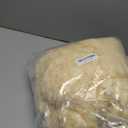 Vessia Flannel Fleece Throw Blanket(50x70 inch), 3D Jacquard Light Yellow Fuzzy and Warm Blanket for Couch,Sofa,Bed,Chair, 300GSM Super Soft Touch Cozy Lightweight Throw for All-Season Home Decor