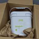 HANKLENSS Bucket of Baseballs - Standard Size Adult Training Balls for Pitching, Hitting, Fielding - Unmarked & Leather Covered Practice Baseballs - Perfect for Youth Baseball