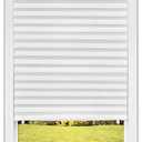 Redi Shade No Tools Original Light Filtering Pleated Paper Shade White, 36" W x 72" L, 6 Pack