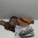 CosFantasy Mens Tunic Costume Knight Tunic Uniform Full Sets Halloween Cosplay Outfit (Medium, Brown)