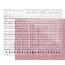 Slotted Quilting Ruler 17-3/4" x 22" - XL Non-Slip Acrylic Sewing Ruler