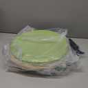 Libima 4 Pcs Wiggle Seat Inflated Wobble Cushion for Sensory Kid 13 Inches Balance Disc Flexible Seating for Classroom Sensory Pad for Chair Wiggle Cushion with Needle Pump (Matcha Color)