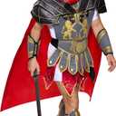 Spooktacular Creations Brave Mens Roman Gladiator Costume Set for Halloween Audacious Dress Up Party (M)