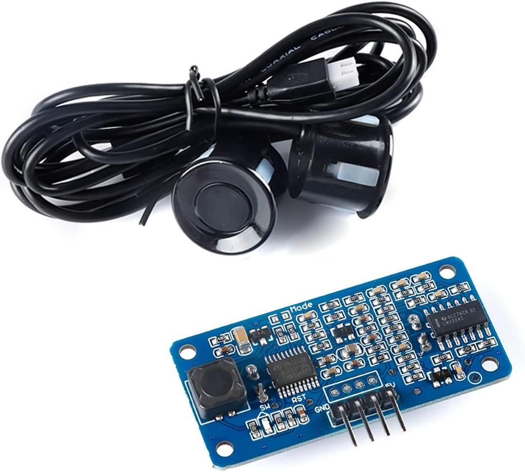 JSN-SR20-Y1 Ultrasonic Ranging Module Distance Measuring Sensor Module Range 2-500cm Waterproof and Dustproof Equipped with Dual Wire Probes