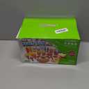 143 Piece Play Food for Kids Kitchen - Toy Assortment - Pretend Food for Toddler - Bonus Water Bottle + Deluxe Color Box Packaging + Storage Bag