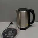 COMFEE' 1.7L Stainless Steel Electric Tea Kettle, BPA-Free Hot Water Kettle Electric with LED Light, Auto Shut-Off and Boil-Dry Protection, 1500W Fast Boil Electric Kettle (1.8 Quarts, Silver)