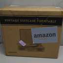 Record Player Wireless Portable Suitcase Vinyl Player with Built-in Speakers Retro Style Record Player for Vinyl Records 3-Speed RCA Line Out AUX in Vintage Turntable Upgrade Black