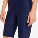 Wetopkim Women's Swim Shorts High-Waisted Swimsuit Bottom Quick Dry Bathing Suit Board Short (18, Navy Jammer)