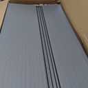 Keter Rockford Resin 38 Gallon Outdoor Kitchen Trash Can with Lid and Drip Tray for Easy Cleaning-Perfect for Patio Dining, Grey