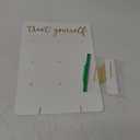 Donut Wall Display Stand Reusable Donut Holder Board Rustic Wood Doughnut Food Buffet Display for Wedding, Baby Shower, Bridal Shower, Birthday Party Treat Yourself Fits 9 Donuts (White)