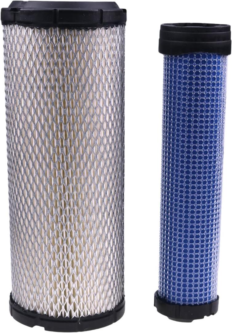 Air Filter Kit 6672468 6672467 Compatible With Bobcat 325 328 329 425 428 E26 E32 E34 E35 463 553 S70