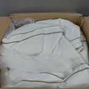 puredown Goose Feathers and Down Pillow for Sleeping Hotel Collection Bed Pillows, Gusseted, King, Set of 2 (Gusseted Style 1)