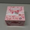 24 Pack Valentines Day Gifts Plush Toys Monster Keychain for Kids with Valentines Cards for Kids Classroom Exchange School Prize Exchange Party Favors Stuffed Toys