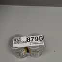 CUSINIUM 6 Ounce Mini Powder Sugar Shaker With Handle - Fine Mesh - With Plastic Cap - Pack of 2 (Silver)