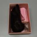 NAYOO Bangs Hair Clip 100% Real Human Hair Toppers 3603D Cover Clip in Bangs Hair pieces Wispy Bangs for Women Hair Extensions Clip on French Bangs for Daily Wear. Black