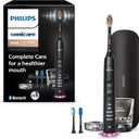 Philips Sonicare DiamondClean Smart 9500 Electric Toothbrush, Sonic Toothbrush with App, Pressure Sensor, Brush Head Detection, 5 Brushing Modes and 3 Intensity Levels, Black, Model HX9923/11