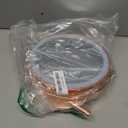 Makeup Mirror with Lights, 5000 mAh Rechargeable Double Sided Magnifying Vanity Mirror with 3 Colors, 1x/20x, 360 Rotation , Brightness Adjustable Magnification Lighted Makeup Mirror, Women Gift (Rose Gold)