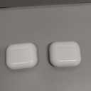 Replacement for AirPods 3rd Gen Wireless Charging Case,Only Compatible with iPod 3rd Generation Charger Cases, with Lightning,(White)