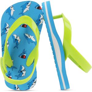 Toddler Flip Flops Girls Sandals Cute Jelly Boys Kids Flip-flops Adjustable Back Strap Non Slip Sole Lightweight Princess Sandal for Girl Swim Pool Summer Outdoor Beach