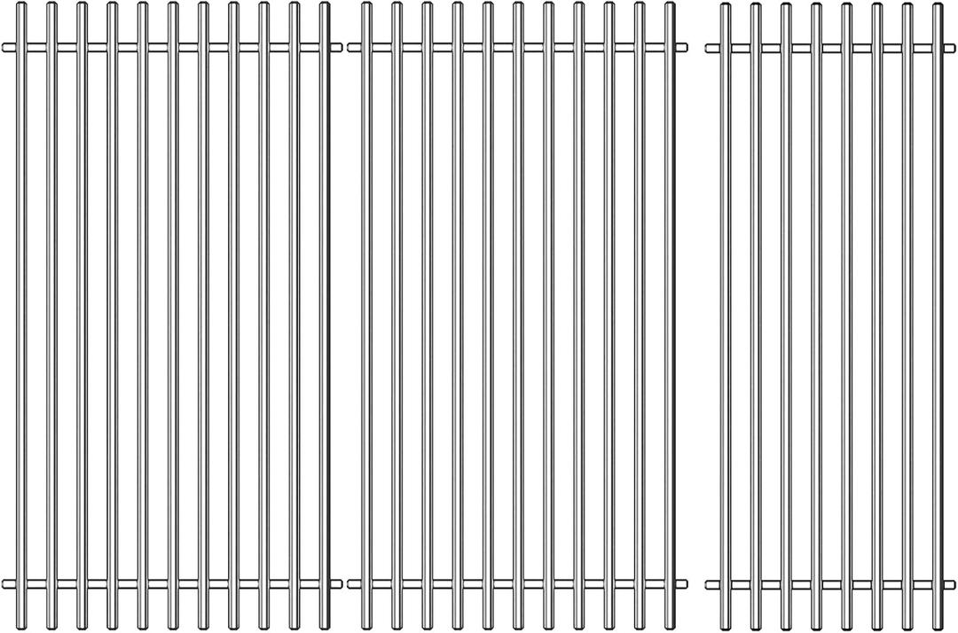 304 Stainless Steel Grill Grates for Charbroil Performance 463342119 463347017 463335517 463376017, Grill Grates Replacement for Char-Broil 463342118 463347418 463347519, G470-0003-W1 G470-0002-W1