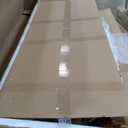 LINSY Solid Wood Bed Frame, Mid Century Modern Bed Frames Full Bedframe Wooden Platform Frame with Headboard and Slat Bases, No Box Spring Needed, Easy Assembly, Antique Walnut