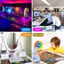 Mouse Pad 31.5 X 15.7 in, Extended Large Mat with Stitched Edges, Non-Slip Rubber Base, Home Office Desk Decor Accessories for Computer Laptop Work Gaming (Retro Wood Old USA Flag)