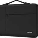 MOSISO Laptop Case 16 inch, 15-15.6 inch Laptop Sleeve with Handle Compatible with MacBook Pro 16 inch, HP, Acer, Dell, Lenovo, ASUS Notebook, Polyester Multifunctional Computer Bag, Black