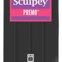 Sculpey Premo: Polymer Clay: Black - 8oz Pack - Oven Bake Clay, Non-Toxic, Advanced Techniques, Sculpting-Jewelry-Craft Projects, Adults Art Supplies