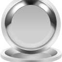 5pcs Wine Bottle Coasters Stainless Steel Round Cup Coasters Bottle Holder Mat for Drink Bottle Heat-Resistant Anti-Slip,Easy to Clean- 4.5 Inch